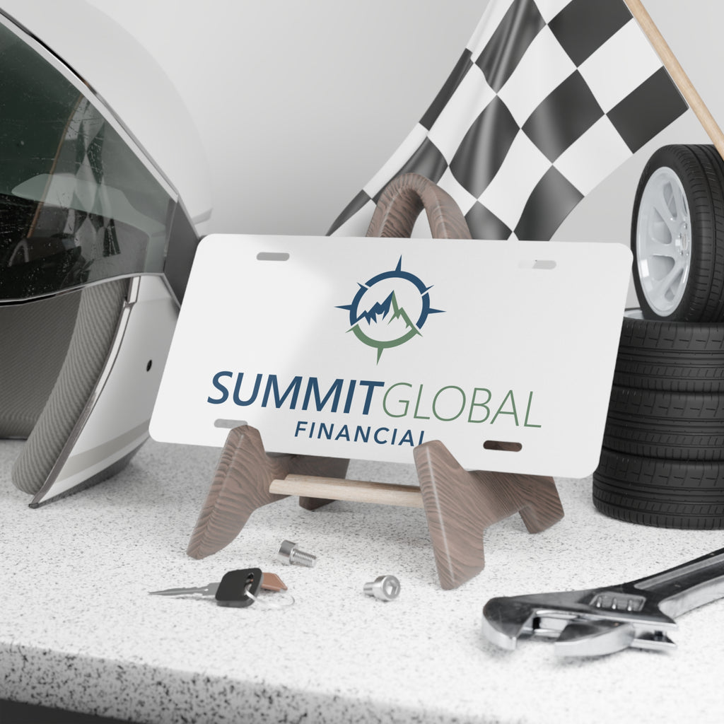 Vanity License Plate - Summit Global Financial