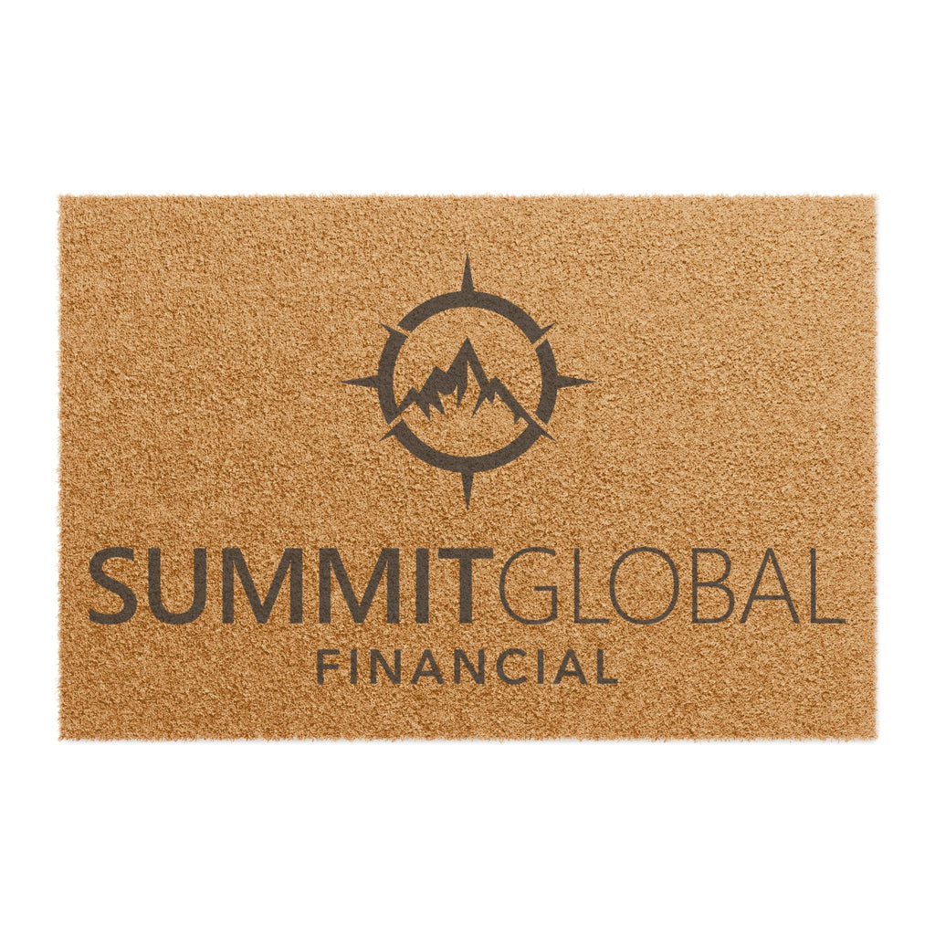 Doormat — Summit Global Financial Logo Coir Welcome Mat