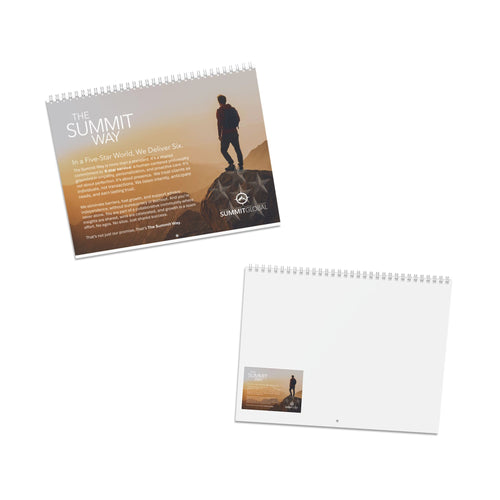 2026 Summit Way Wall Calendar – Inspirational Scenic Monthly Planner
