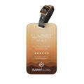 Summit Global Branded Luggage Tag – “The Summit Way” Leather Strap Travel ID