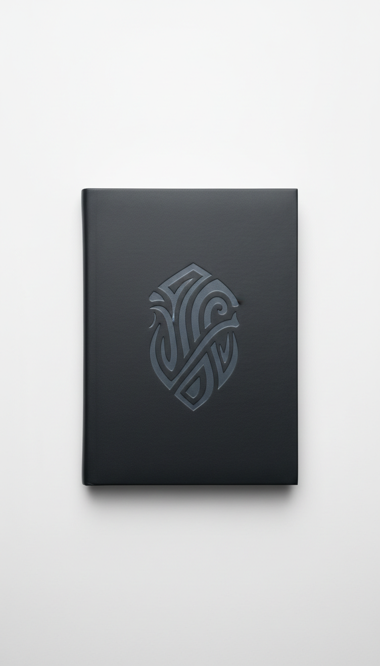 Custom Notecard Set With Linen Finish