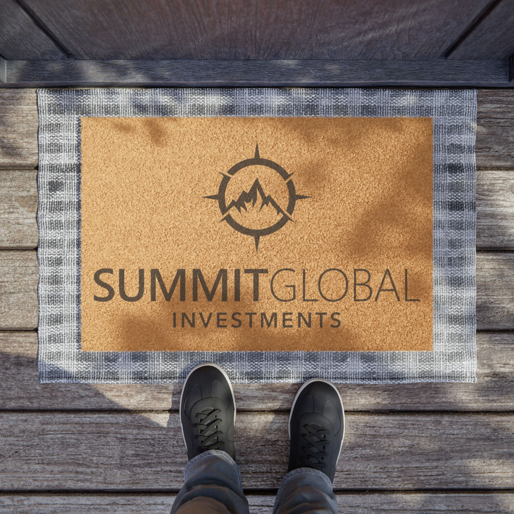 Doormat — Summit Global Investments Logo Coir Welcome Mat