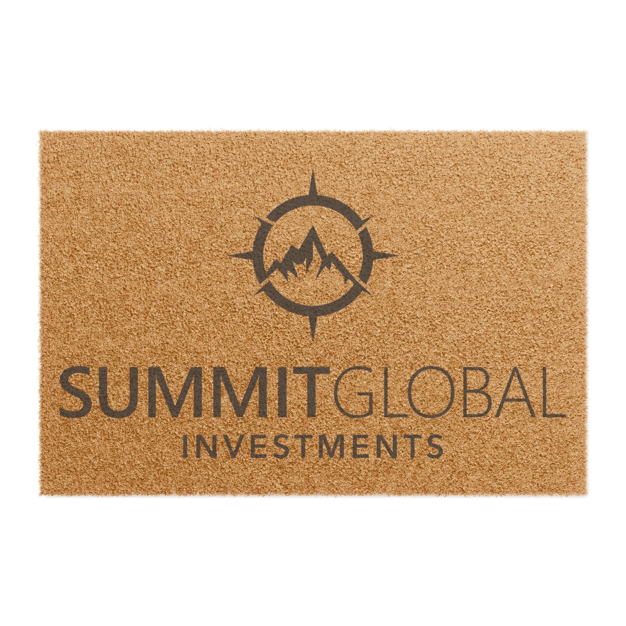 Doormat — Summit Global Investments Logo Coir Welcome Mat