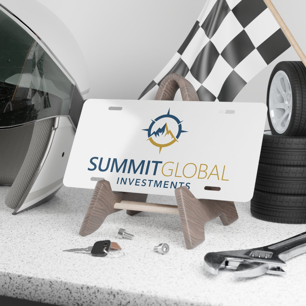 Vanity License Plate - Summit Global Investments