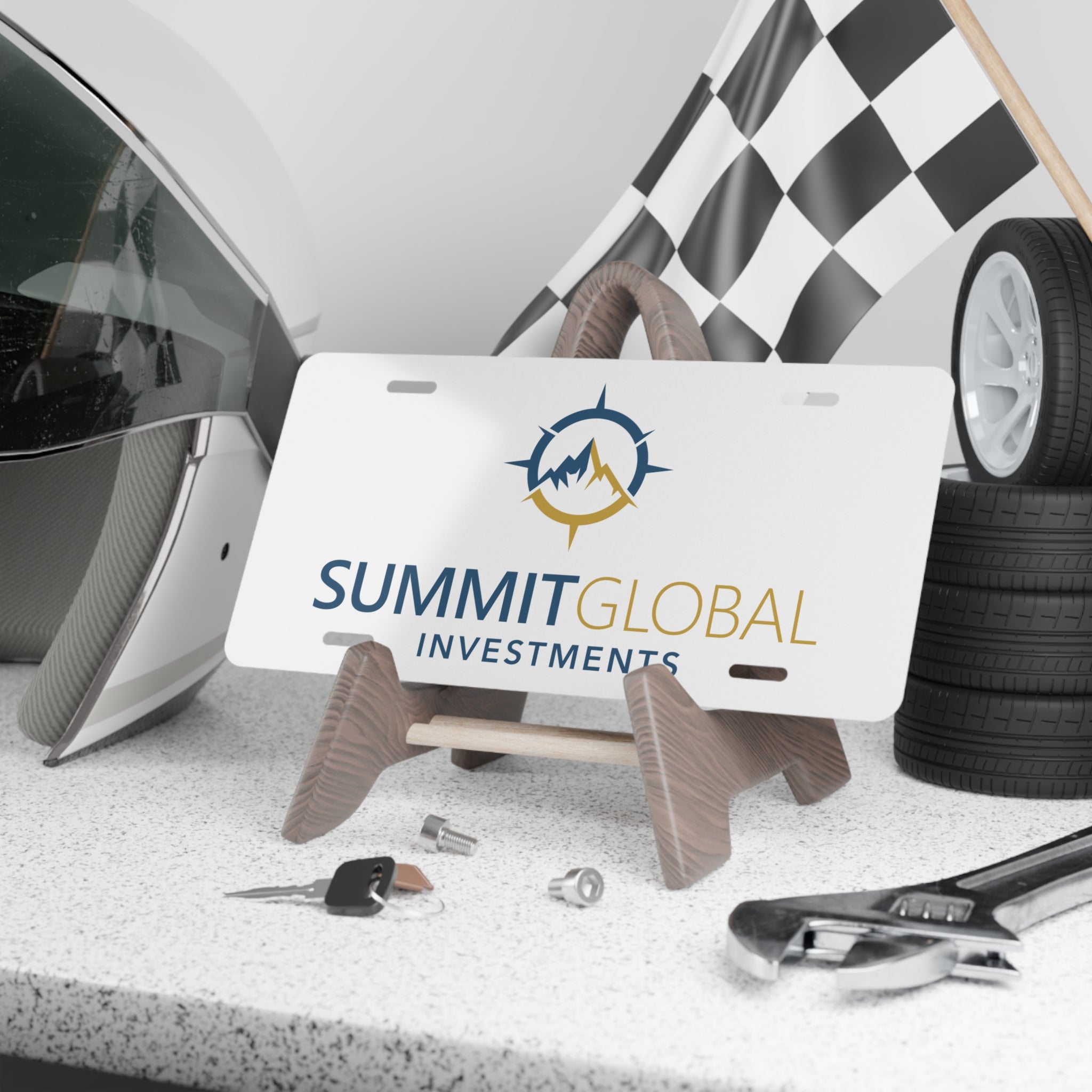Vanity License Plate - Summit Global Investments