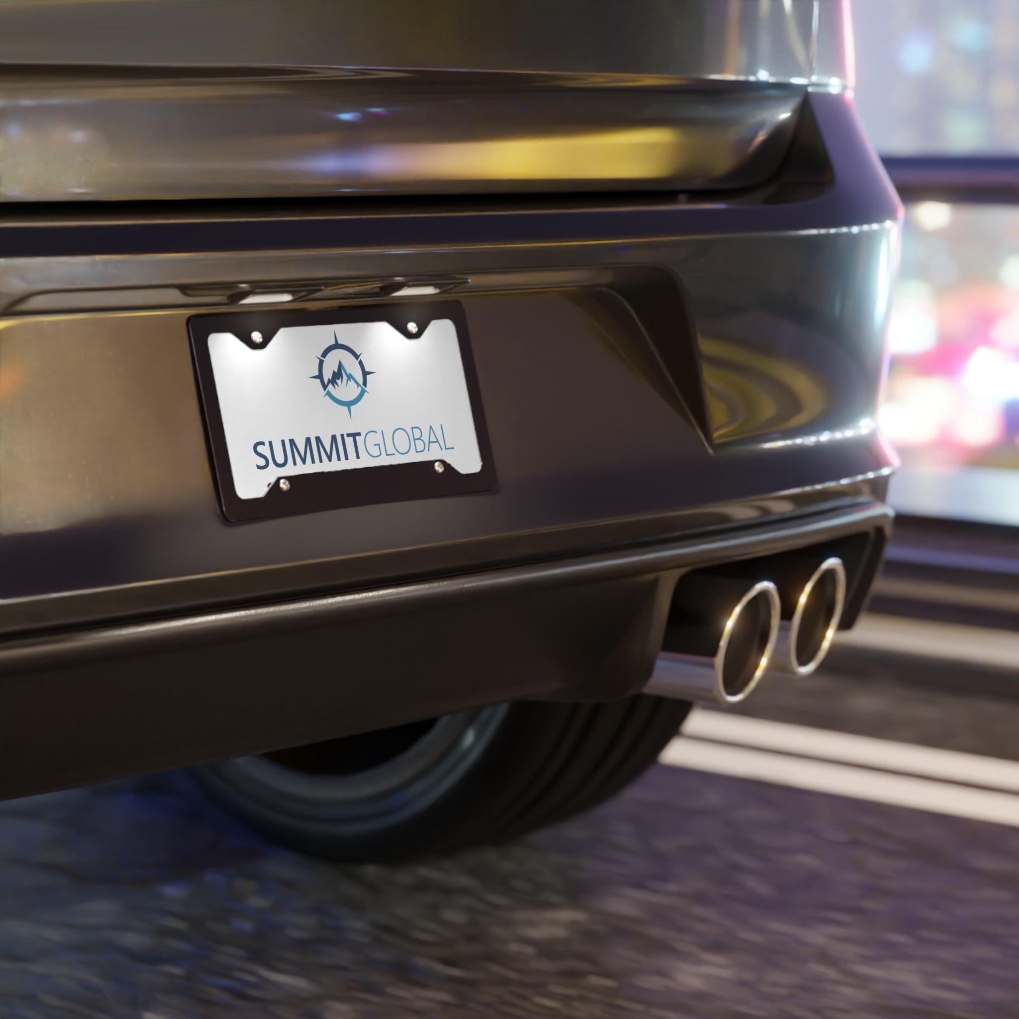 Vanity License Plate - Summit Global Private Wealth