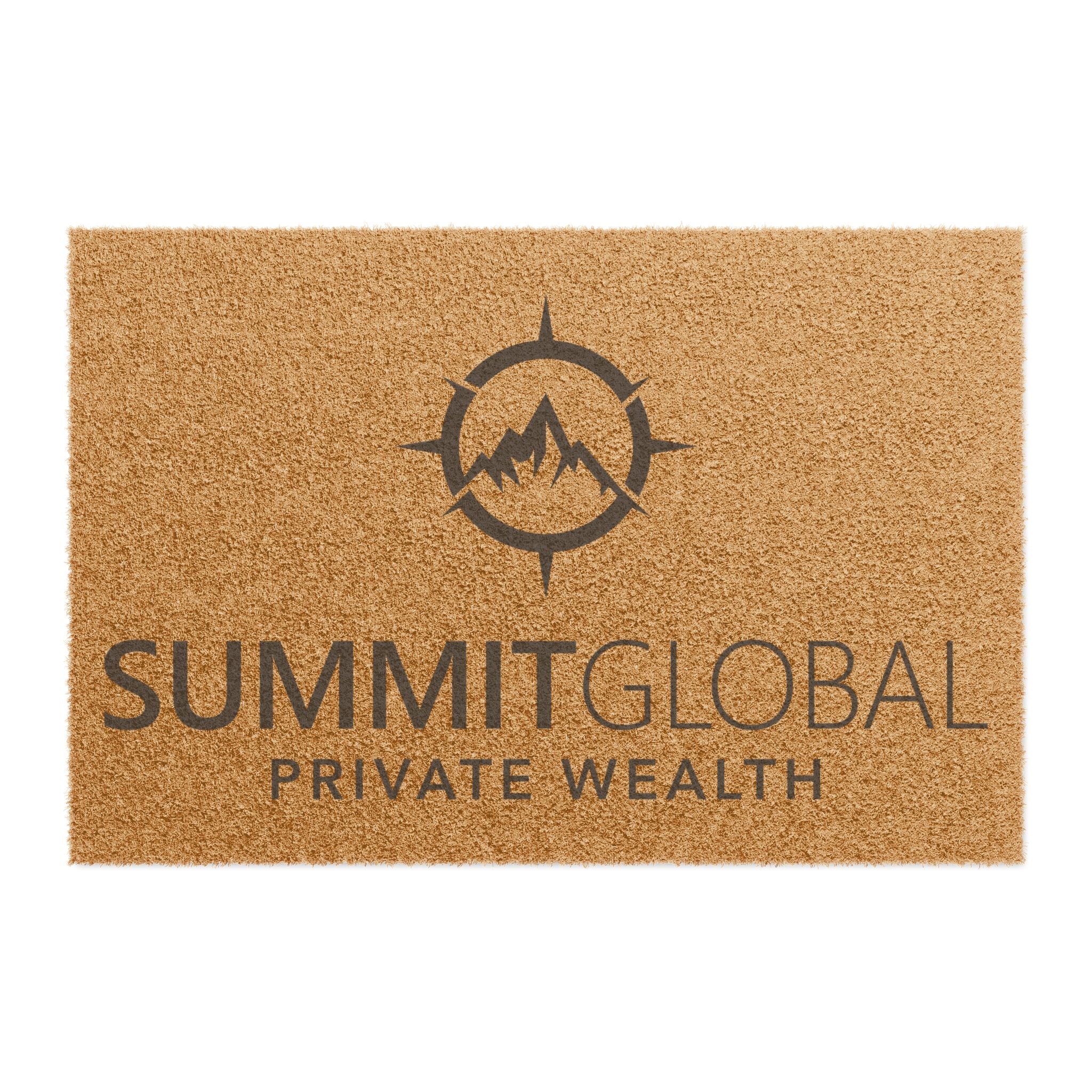 Doormat — Summit Global Private Wealth Logo Coir Welcome Mat