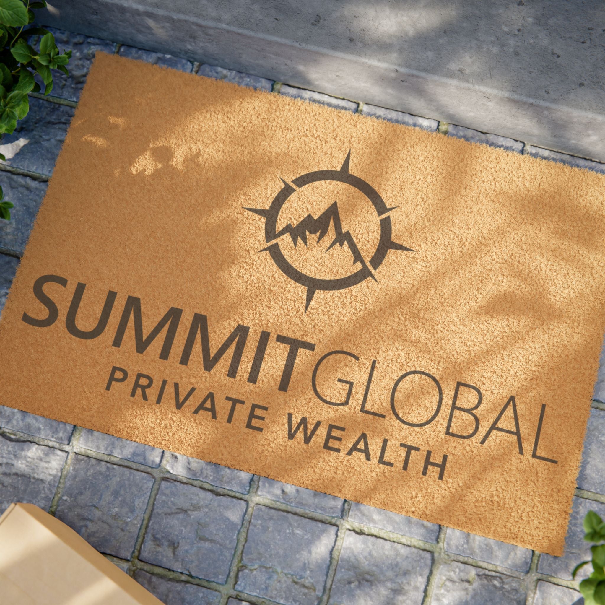 Doormat — Summit Global Private Wealth Logo Coir Welcome Mat