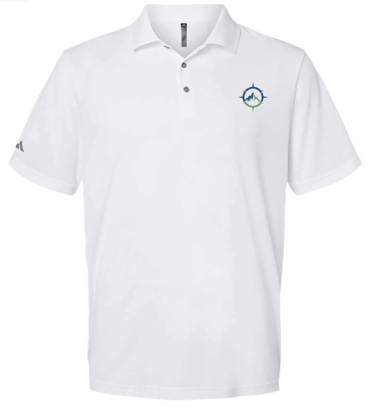 Summit Global Financial Adidas Polo - White