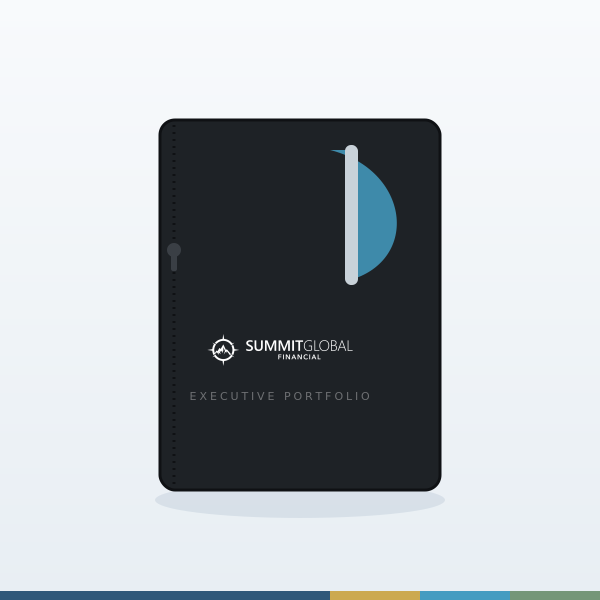 Summit Global Financial executive zippered portfolio