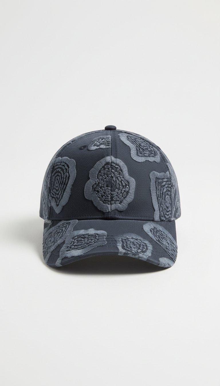Structured Embroidered Performance Cap