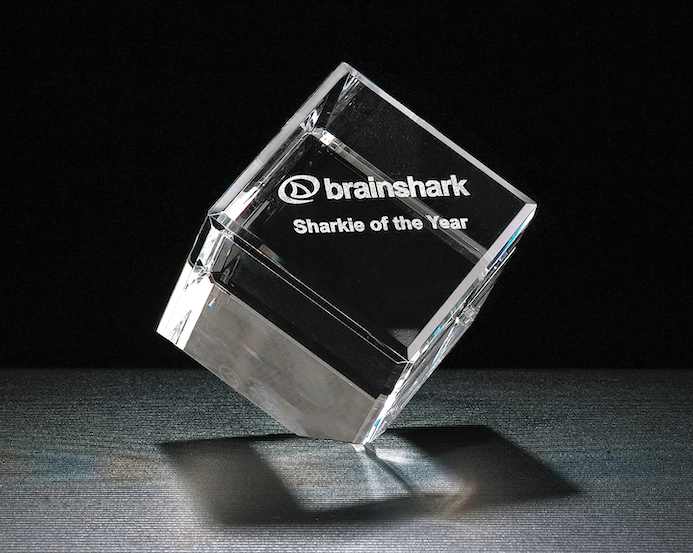 Glass cube award