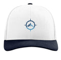 Summit Global Richardson 112 trucker hat in White/Navy