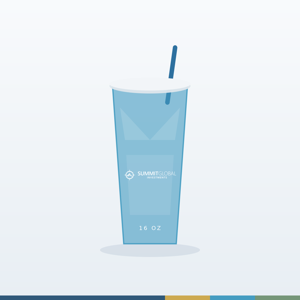 Summit Global Investments straw tumbler