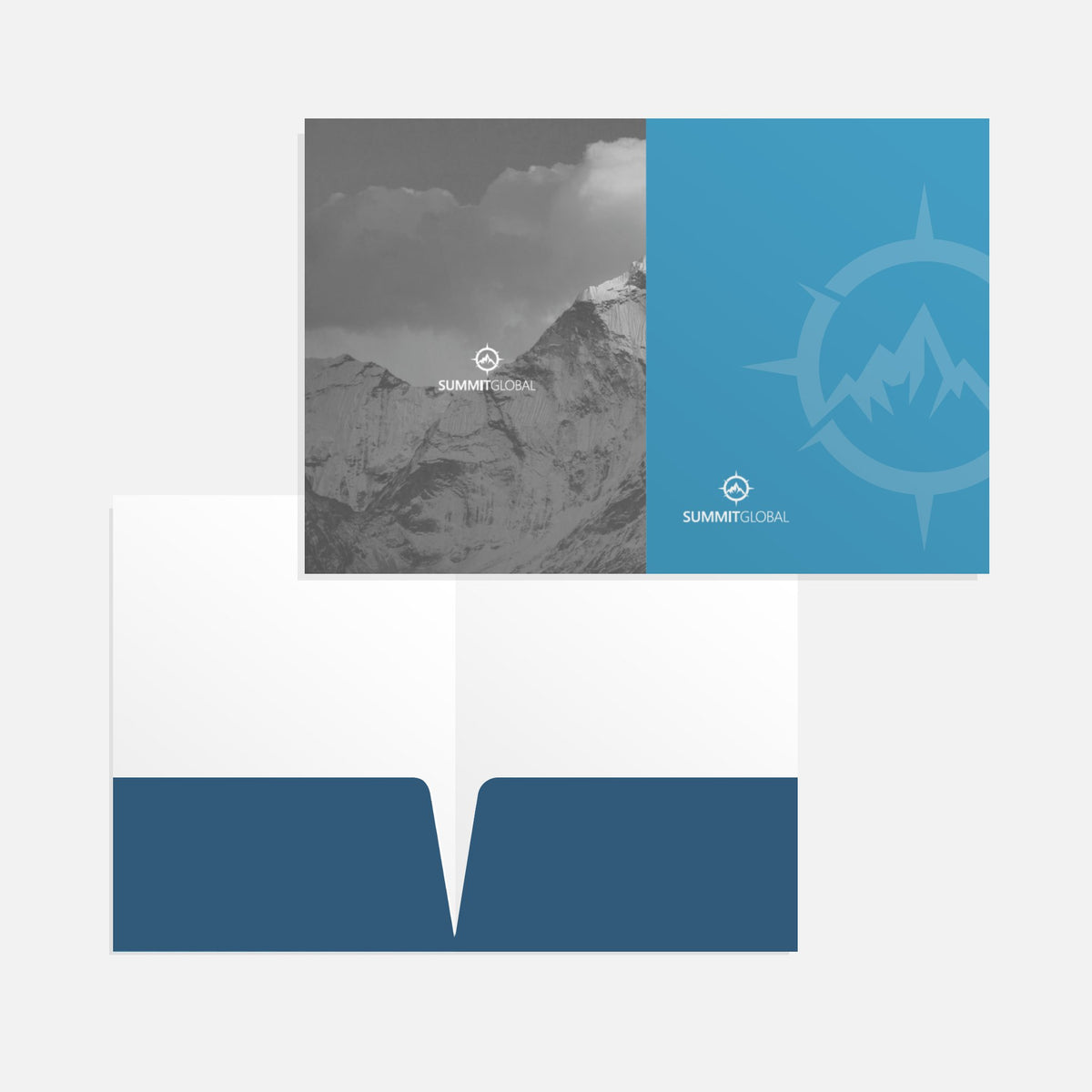 SGPW Presentation Folder – Blue Foil