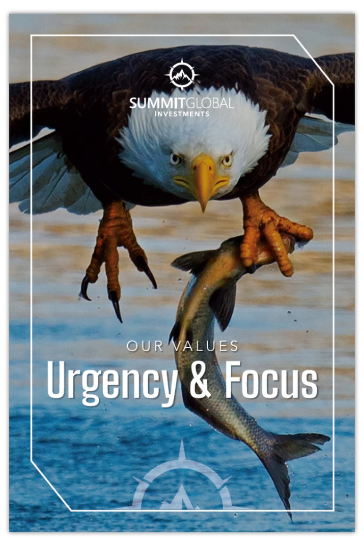 Values Poster – Urgency & Focus (Eagle)
