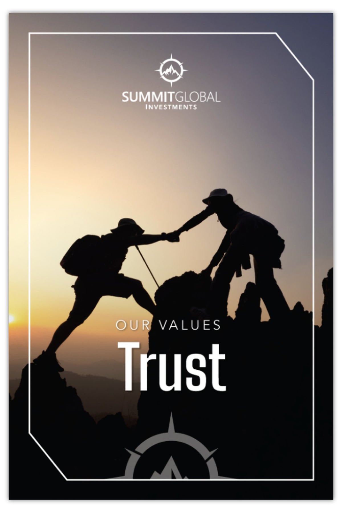 Values Poster – Trust (Helping Hand)